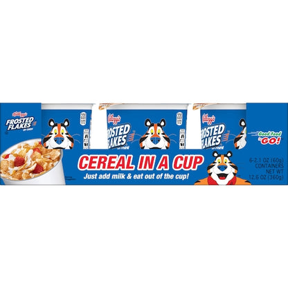 Kellogg's Frosted Flakes Cereal, 10 x 6 x 2.1 oz Case - DOT product image 7