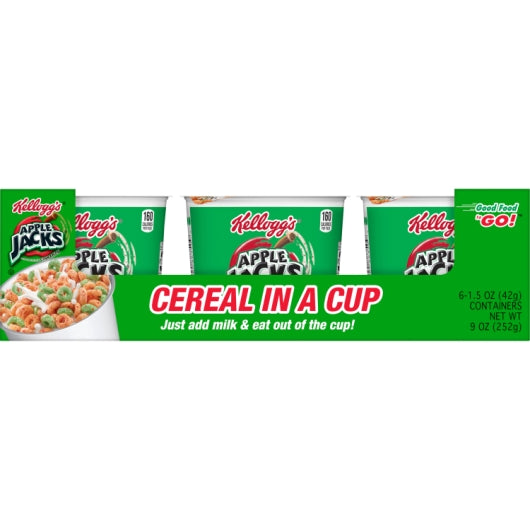 Cereal Cereal In Apple Jacks Cereal Single Serve, 10 x 6 x 1.5 oz Case - DOT product image 4