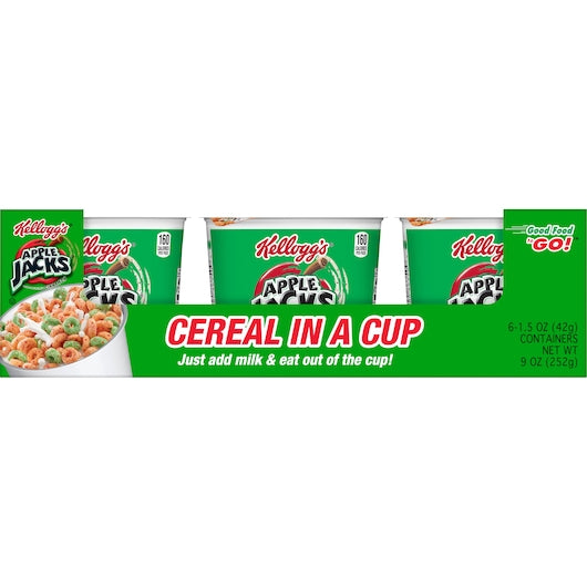 Cereal Cereal In Apple Jacks Cereal Single Serve, 10 x 6 x 1.5 oz Case - DOT product image 5