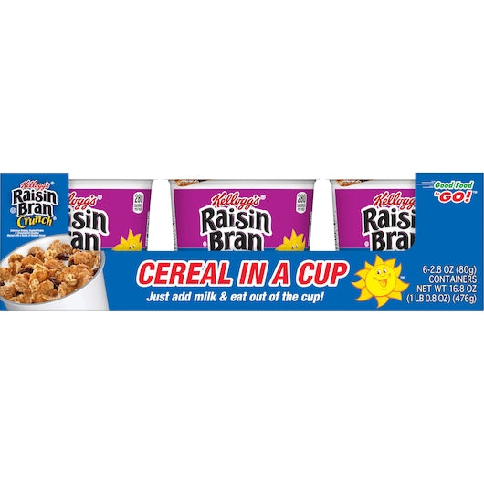 Cereal Cereal In Kosher Raisin Bran Crunch Cereal, 10 x 6 x 2.8 oz Case - DOT product image 3