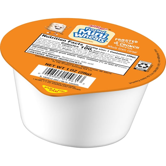 Kellogg's Frosted Mini Wheats Bite Size Cereal, 96 x 1 oz Case - DOT product image 5