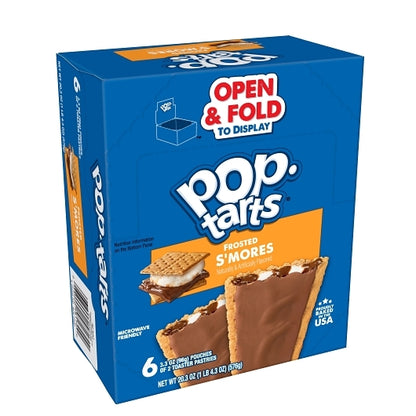 Pop-Tart Smores Single Pop-Tarts Frosted Open & Fold Display S'mores Pastry, 12 x 6 x 3.3 oz Case - DOT product image 6