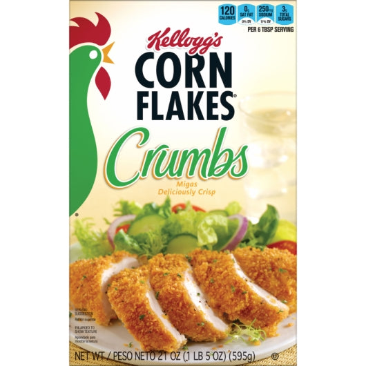 Kellogg?s Corn Flakes Crumbs Coating, 12 x 21 oz Case - DOT product image 3