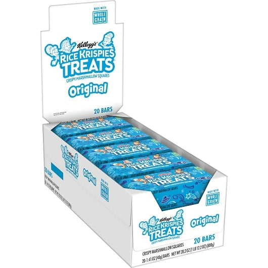 Kellogg's Rice Krispies Treats Crispy Marshmallow Squares, 4 x 20 x 1.41 oz Case - DOT product image 5