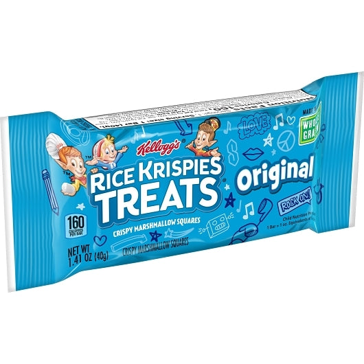 Kellogg's Rice Krispies Treats Crispy Marshmallow Squares, 4 x 20 x 1.41 oz Case - DOT product image 6