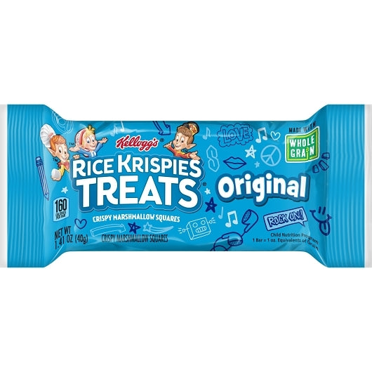 Kellogg's Rice Krispies Treats Crispy Marshmallow Squares, 4 x 20 x 1.41 oz Case - DOT product image 4