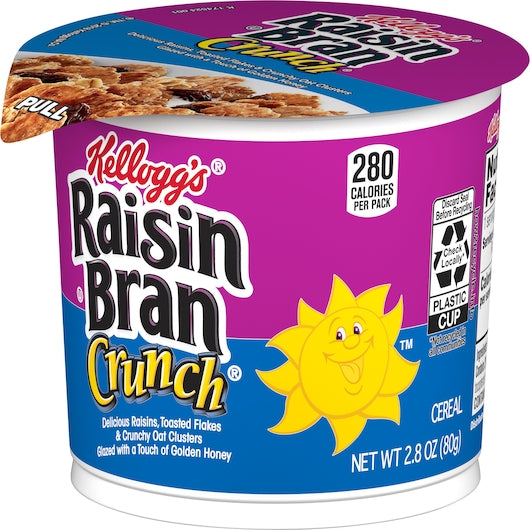 Cereal Cereal In Kosher Raisin Bran Crunch Cereal, 10 x 6 x 2.8 oz Case - DOT product image 2