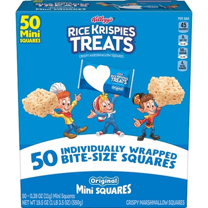Kellogg's Rice Krispies Original Square Treat, 4 x 50 x 0.39 oz Case - DOT product image 3