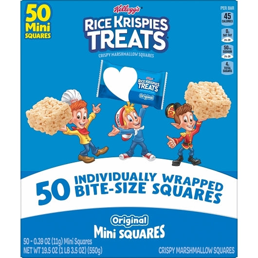 Kellogg's Rice Krispies Original Square Treat, 4 x 50 x 0.39 oz Case - DOT product image 5