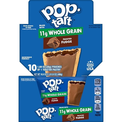 Pop-Tarts Whole Grain Frosted Fudge Pastry, 12 x 10 x 1.7 oz Case - DOT product image 3