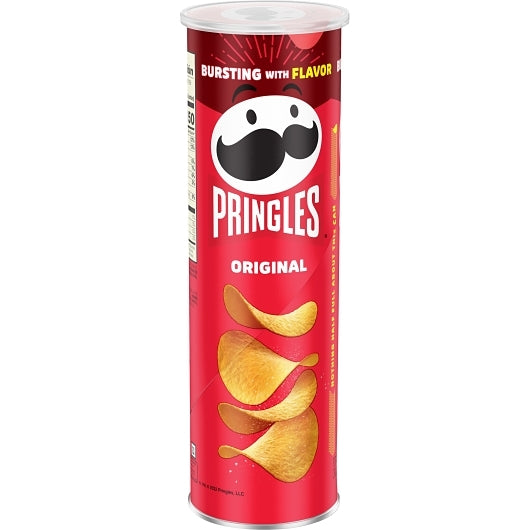 Pringles Original Potato Crisp, 14 x 5.2 oz Case - Snacks