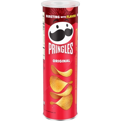 Pringles Original Potato Crisp, 14 x 5.2 oz Case - Snacks