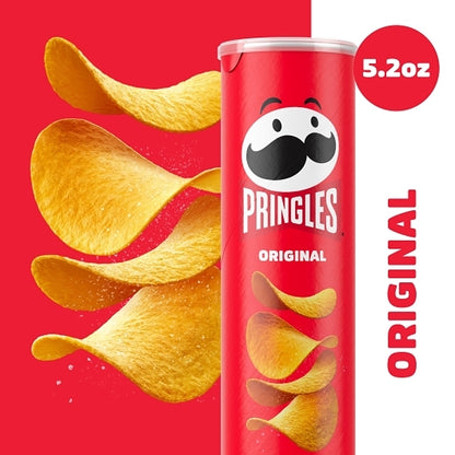 Pringles Original Potato Crisp, 14 x 5.2 oz Case - DOT product image 6