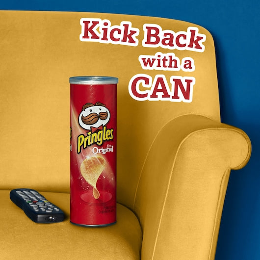 Pringles Original Potato Crisp, 14 x 5.2 oz Case - DOT product image 7