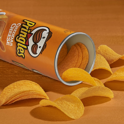 Pringles Cheddar Cheese Potato Crisp, 14 x 5.5 oz Case - DOT product image 4