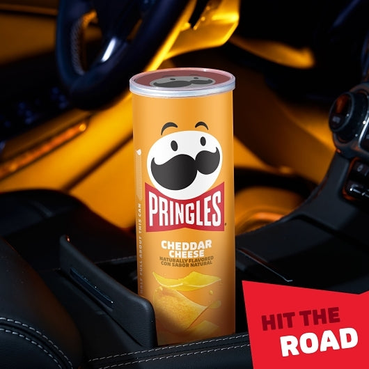 Pringles Cheddar Cheese Potato Crisp, 14 x 5.5 oz Case - DOT product image 6