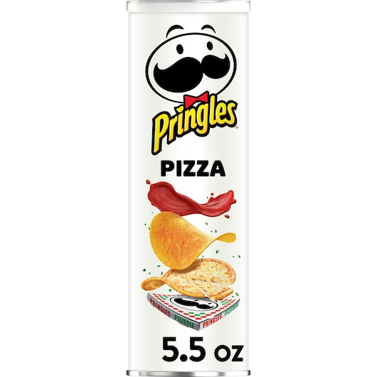 Pringles Pizza Potato Crisp, 14 x 5.5 oz Case - DOT product image 6
