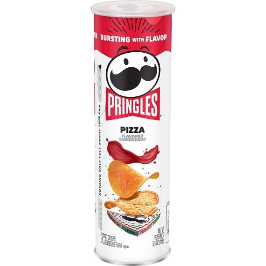 Pringles Pizza Potato Crisp, 14 x 5.5 oz Case - Prepared Foods
