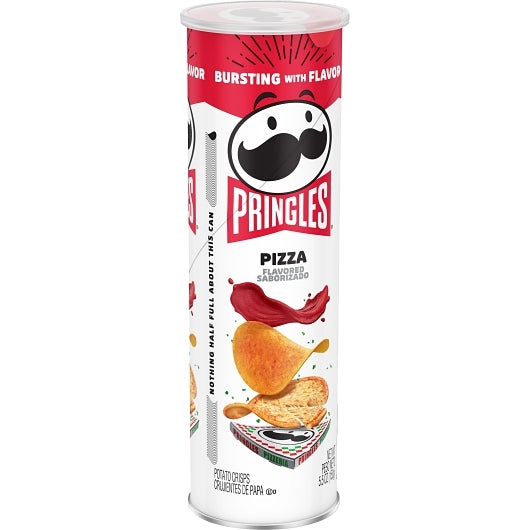 Pringles Pizza Potato Crisp, 14 x 5.5 oz Case - DOT product image 3