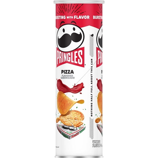 Pringles Pizza Potato Crisp, 14 x 5.5 oz Case - DOT product image 4