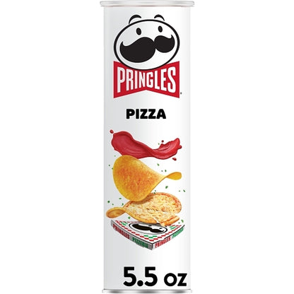 Pringles Pizza Potato Crisp, 14 x 5.5 oz Case - DOT product image 7