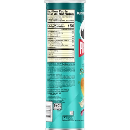Pringles Ranch Potato Crisp, 14 x 5.5 oz Case - DOT product image 5