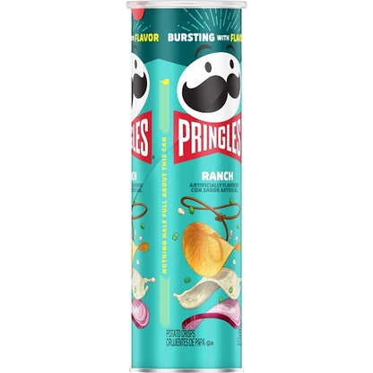 Pringles Ranch Potato Crisp, 14 x 5.5 oz Case - DOT product image 6