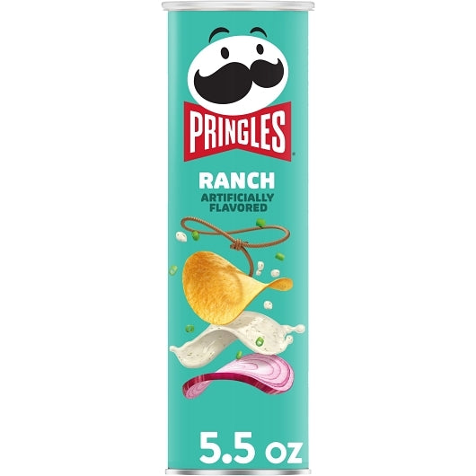 Pringles Ranch Potato Crisp, 14 x 5.5 oz Case - DOT product image 8