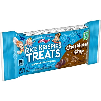 Rice Krispies Treats Whole Grain Chocolate Chip Rice Krispie Treats Squares, 4 x 20 x 1.59 oz Case - DOT product image 6