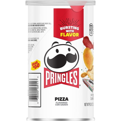 Pringles Pizza Potato Crisp, 12 x 2.5 oz Case - DOT product image 2
