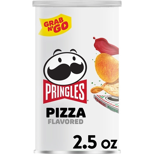 Pringles Pizza Potato Crisp, 12 x 2.5 oz Case - DOT product image 7