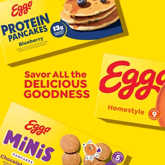 Eggo Homestyle Waffle, 8 x 12.3 oz Case - DOT product image 6