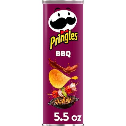 Pringles Bbq Potato Crisp, 14 x 5.5 oz Case - DOT product image 7