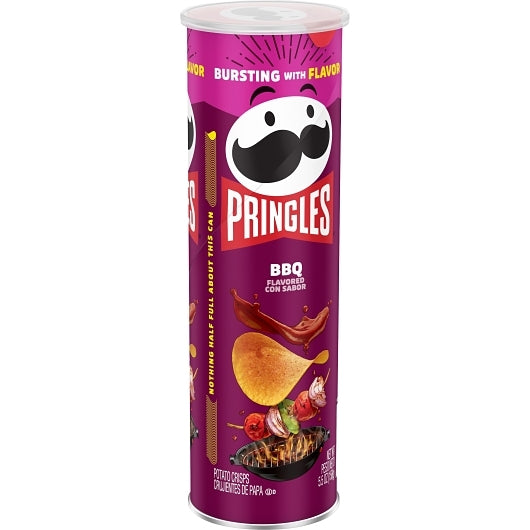 Pringles Bbq Potato Crisp, 14 x 5.5 oz Case - DOT product image 4