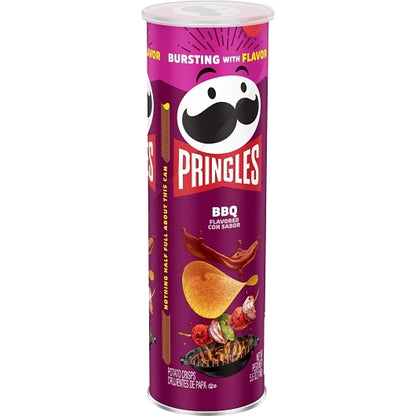 Pringles Bbq Potato Crisp, 14 x 5.5 oz Case - DOT product image 4