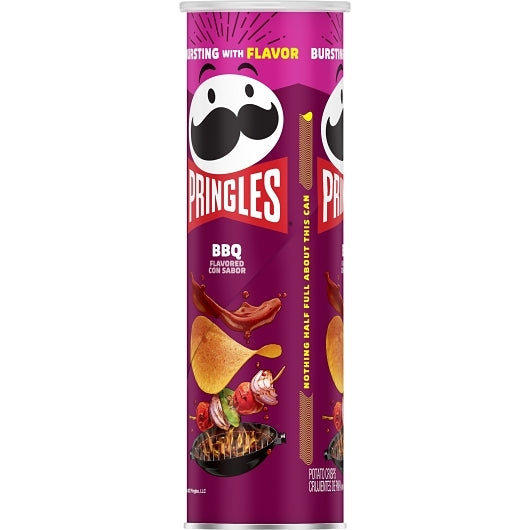 Pringles Bbq Potato Crisp, 14 x 5.5 oz Case - DOT product image 5