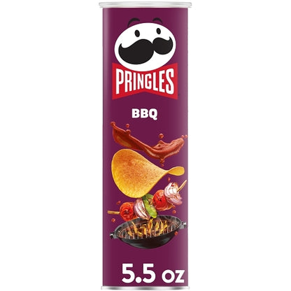 Pringles Bbq Potato Crisp, 14 x 5.5 oz Case - DOT product image 8
