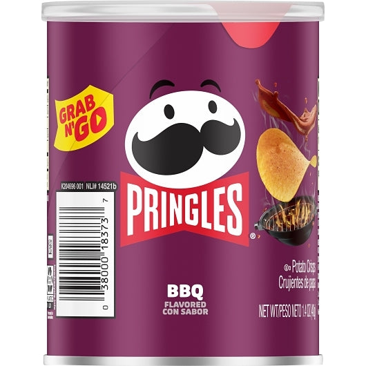 Pringles Bbq Potato Crisp, 12 x 1.4 oz Case - DOT product image 3
