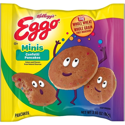 Eggo Bites Confetti Mini Pancakes, 72 x 3.03 oz Case - DOT product image 2