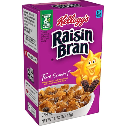 Raisins Bran Raisin Bran Cereal, 70 x 1.52 oz Case - DOT product image 5