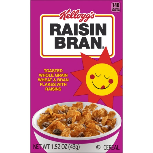 Raisins Bran Raisin Bran Cereal, 70 x 1.52 oz Case - DOT product image 3