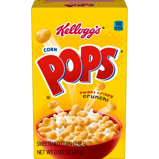 Kellogg's Fun Pack 8 Apple Jacks, 8 Cocoa Krispies, 8 Corn Pops, 8 Froot Loops, 8 Frosted Flakes Cereal, 1 x 96 ct Case - DOT product image 3