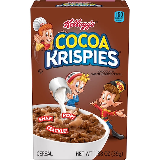Kellogg's Fun Pack 8 Apple Jacks, 8 Cocoa Krispies, 8 Corn Pops, 8 Froot Loops, 8 Frosted Flakes Cereal, 1 x 96 ct Case - DOT product image 4