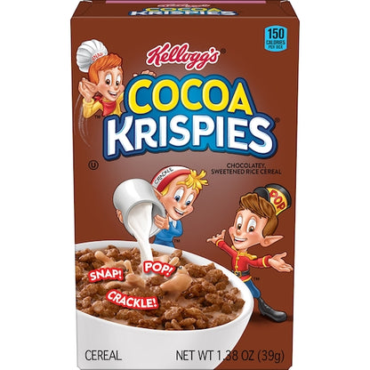 Kellogg's Fun Pack 8 Apple Jacks, 8 Cocoa Krispies, 8 Corn Pops, 8 Froot Loops, 8 Frosted Flakes Cereal, 1 x 96 ct Case - DOT product image 4