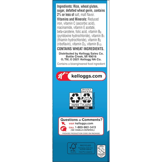 Kellogg's Special K Cereal, 70 x 0.81 oz Case - DOT product image 7