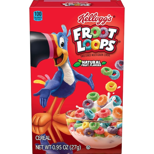 Cereal Froot Loops Cereal, 70 x 0.95 oz Case - DOT product image 2