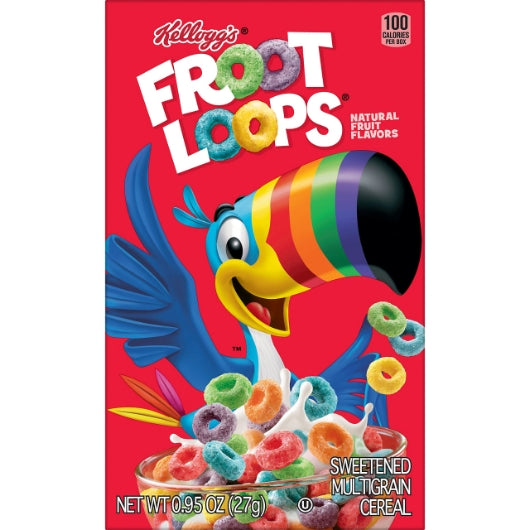 Cereal Froot Loops Cereal, 70 x 0.95 oz Case - DOT product image 3