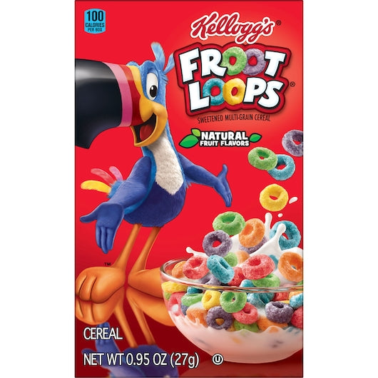 Cereal Froot Loops Cereal, 70 x 0.95 oz Case - DOT product image 4