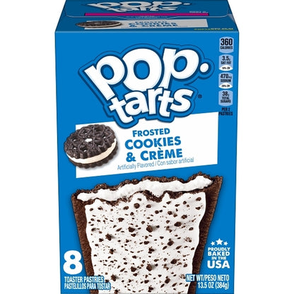 Pop-Tarts Cookies & Creme, 12 x 13.5 oz Case - Bakery & Desserts
