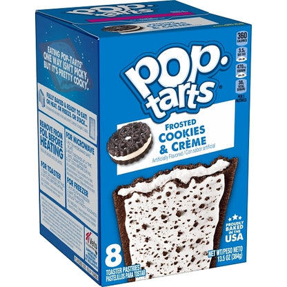 Pop-Tarts Cookies & Creme, 12 x 13.5 oz Case - DOT product image 3